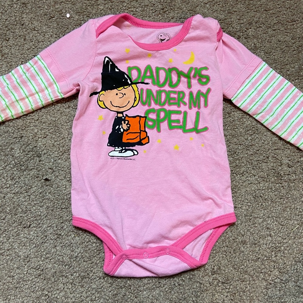 Peanuts onesie